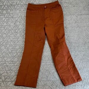 Kumhwa‎ Women's Brown Wide Leg Flare Snow Ski Pants Size 8-10